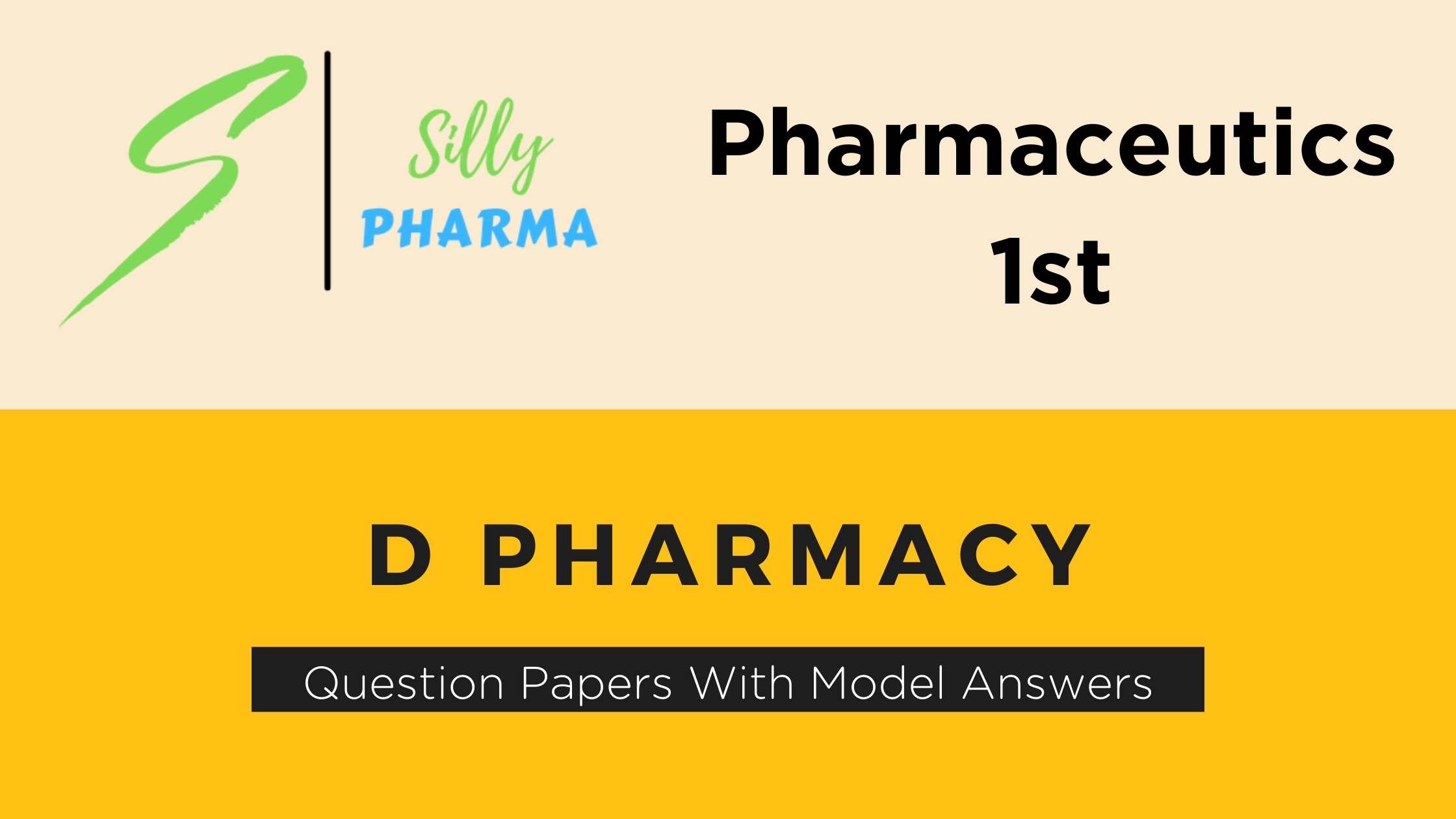 diploma in pharmacy question paper