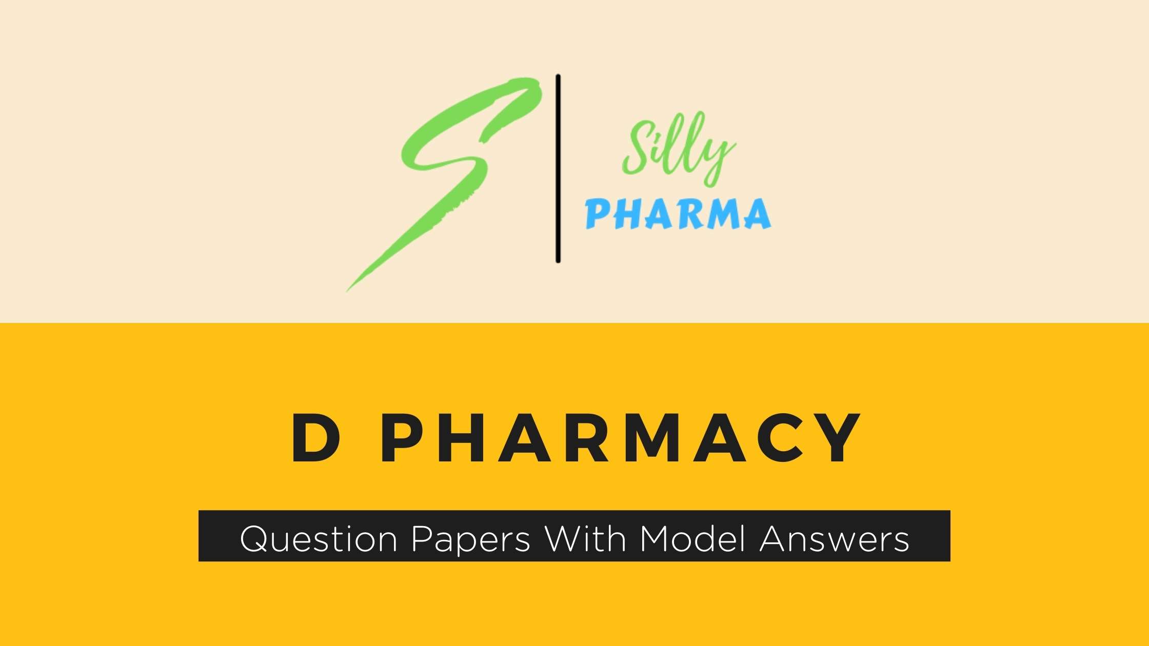 d pharmacy question papers