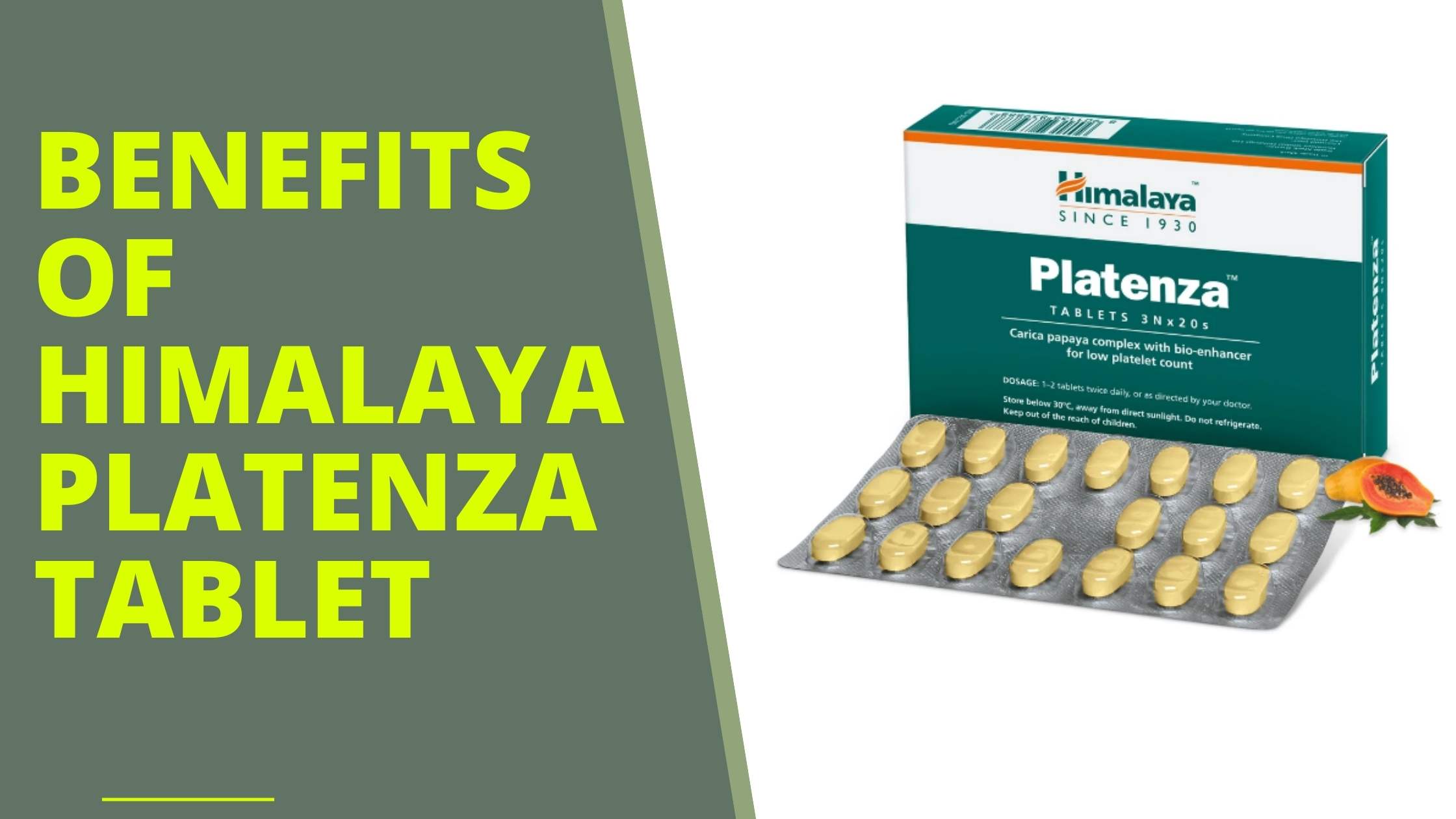 Himalaya Platenza tablet